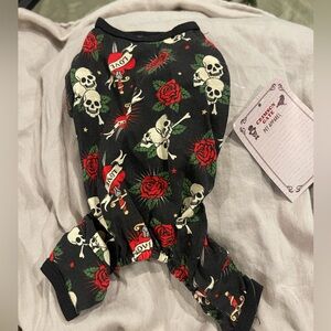 Crimson Gate Ed Hardy Look alike onesie